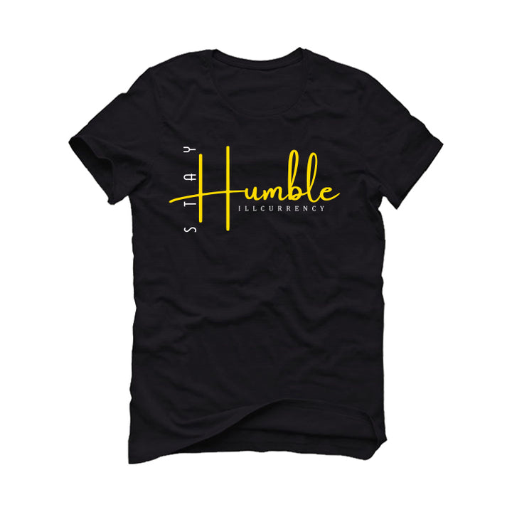 Air Jordan 4 "Thunder"| Illcurrency Black T-Shirt (Stay Humble)