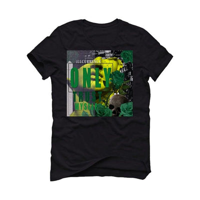 Air Jordan 3 “Pine Green” Black T-Shirt (ONLY TRUST MYSELF) - illCurrency Sneaker Matching Apparel