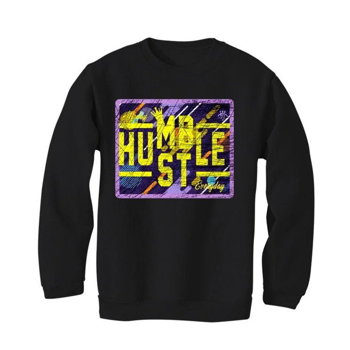 Air Jordan 14 “Doernbecher" Black T-Shirt (hustler humble everyday) - illCurrency Sneaker Matching Apparel