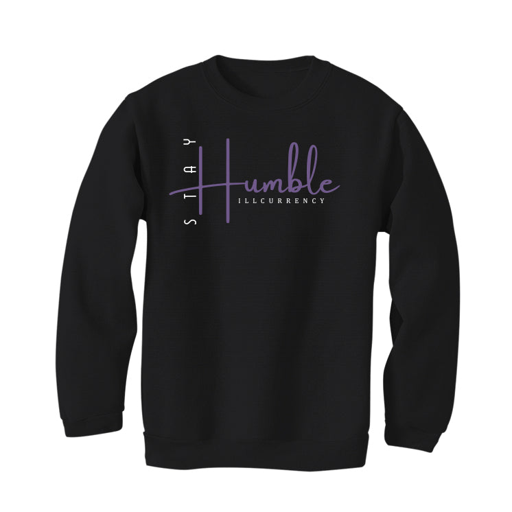 A Ma Maniere x Air Jordan 4 SP "Violet Ore" Black T-Shirt (Stay Humble)