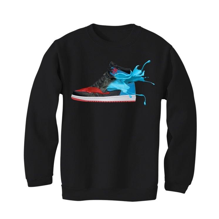 The Air Jordan 1 “UNC To CHI” 2020 Black T-Shirt (NC CHI) - illCurrency Sneaker Matching Apparel