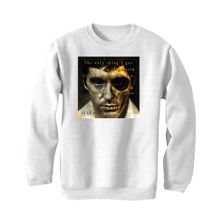 Air Jordan 4 “Lightning”2021 White T-Shirt (THE ONLY THING I GOT) - illCurrency Sneaker Matching Apparel