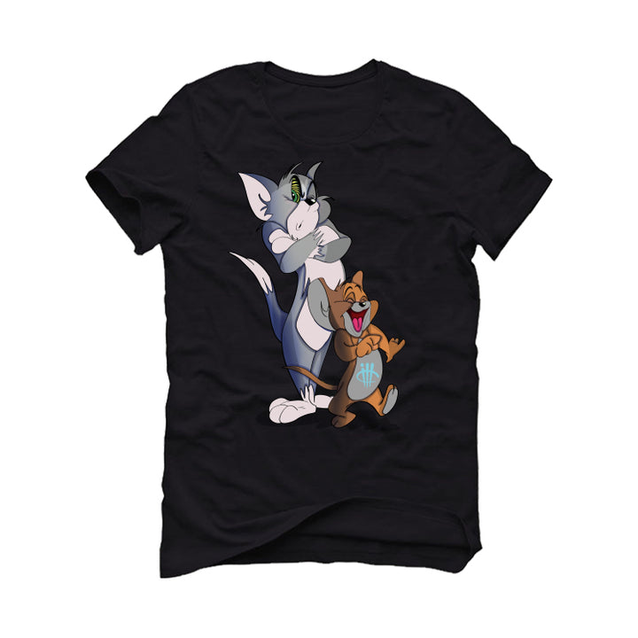 Air Jordan 5 SE “Easter” | illCurrency Black T-Shirt (Tom n Jerry)