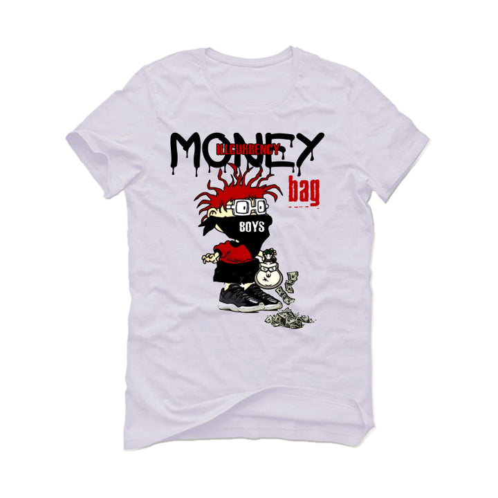 Air Jordan 11 Low “72-10” | illcurrency White T-Shirt (Money Bag Boys)