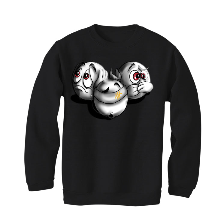 Air Jordan 7 “Cardinal” Black T-Shirt (See No Evil)