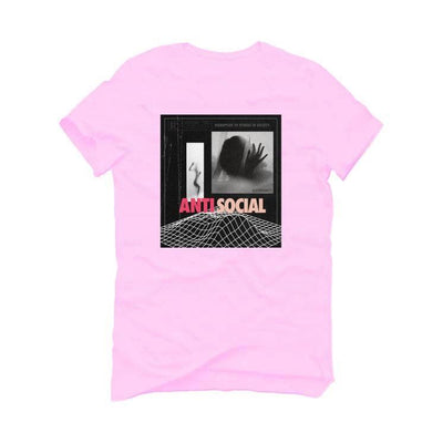 Jordan 5 Low Arctic pink Pink T-Shirt (ANTI SOCIAL) - illCurrency Sneaker Matching Apparel