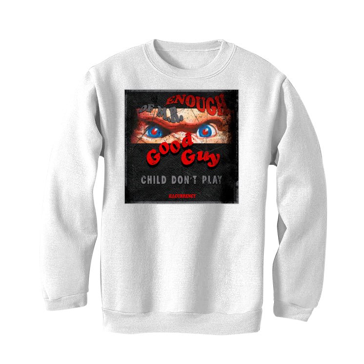 Air Jordan 13 Retro “Black Flint”| ILLCURRENCY White T-Shirt (ENOUGH OF MR GOOD GUY)