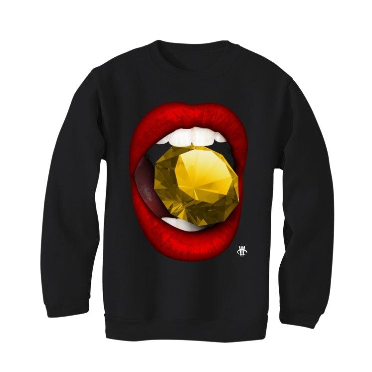 Air Jordan 14 black Ferrari Black T-Shirt (Jewel Eater) - illCurrency Sneaker Matching Apparel