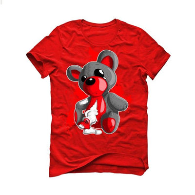 Air Jordan 12 “Twist” 2021 Red T-Shirt (Big teddy) - illCurrency Sneaker Matching Apparel