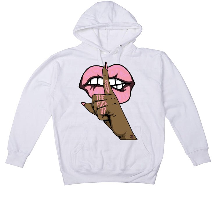 Nike Dunk Low Valentine's Day 2023 - White T-Shirt (Shut Up)