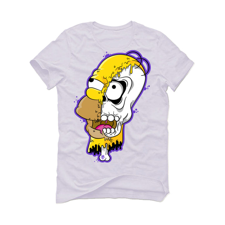 Air Jordan 5 “Concord” White T-Shirt (Homer Skull)