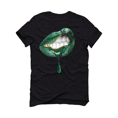 Air Jordan 1 High OG “Lucky Green” | illcurrency Black T-Shirt (LIPS UNSEALED)
