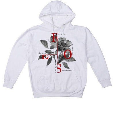 Air Jordan 12 “Twist” 2021 White T-Shirt (Roses) - illCurrency Sneaker Matching Apparel