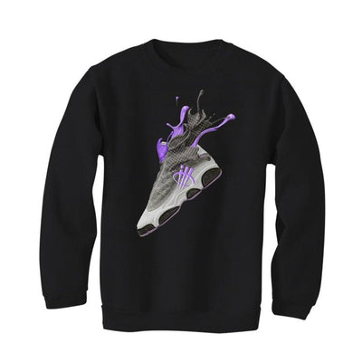Air Jordan 13 GS "Houndstooth" Black T-Shirt (SPLASH 13) - illCurrency Sneaker Matching Apparel