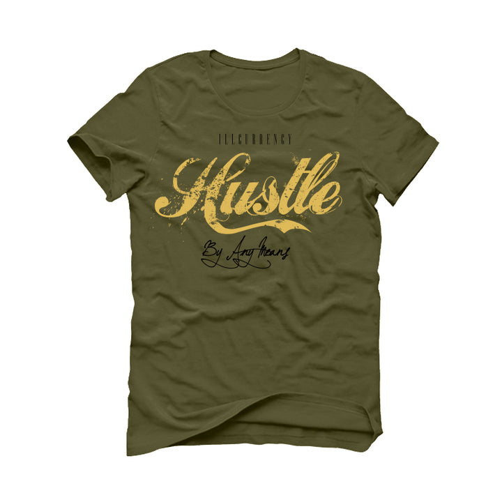 Air Jordan 5 “Jade Horizon” | illCurrency Military Green T-Shirt (Hustle By Any Means)