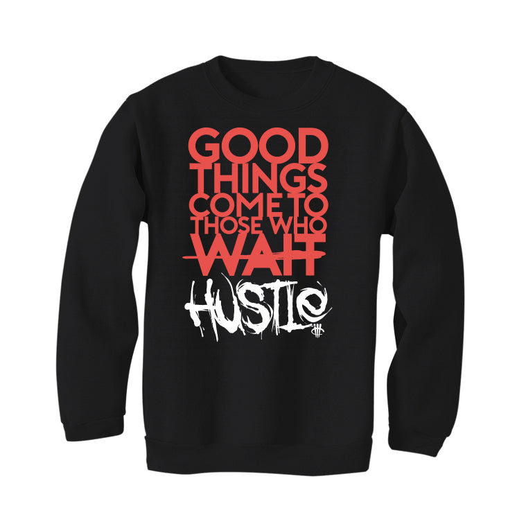 Air Jordan 4 “Infrared” Black T-Shirt (Good Things)