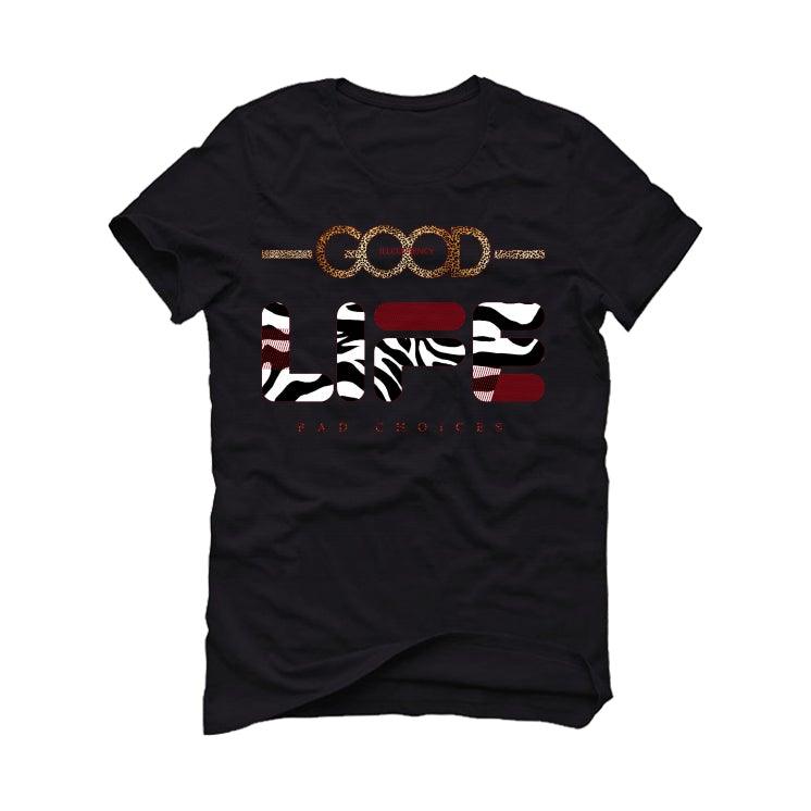 Air Jordan 11 “Animal Instinct” Black T-Shirt (Bad Choices) - illCurrency Sneaker Matching Apparel