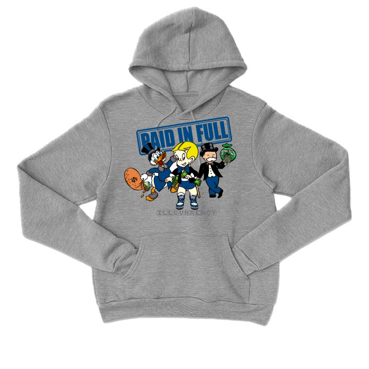 Air Jordan 1 High OG “True Blue” Grey T-Shirt (Paid in Full)