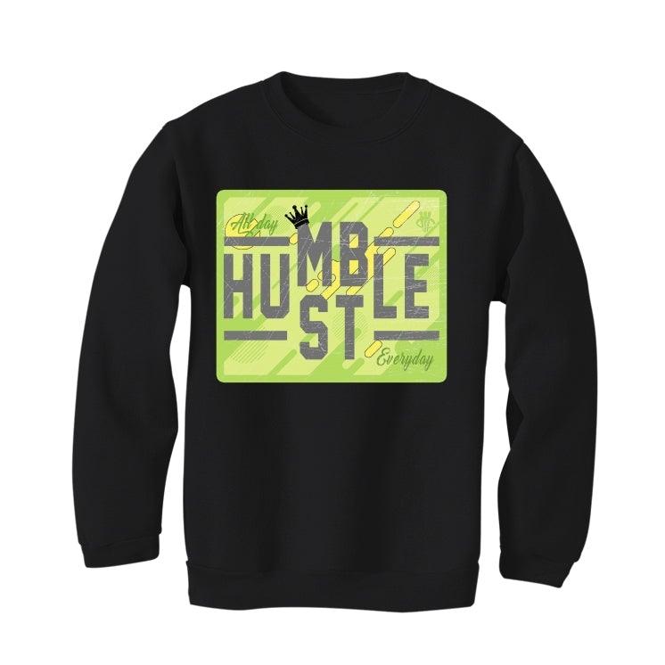 YEEZY BOOST 350 V2 “YEEZREEL” Black T-Shirt (hustler humble) - illCurrency Sneaker Matching Apparel