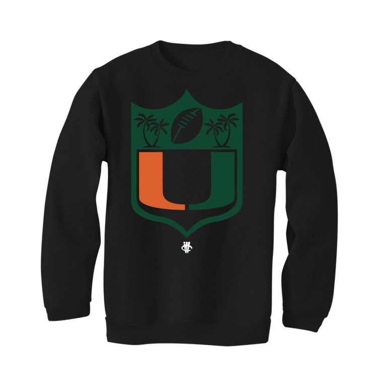 Nike Dunk Low “Miami Hurricanes” Black T-Shirt (Miami Hurricanes)