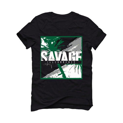 Air Jordan 3 “Pine Green” Black T-Shirt (SAVAGE) - illCurrency Sneaker Matching Apparel