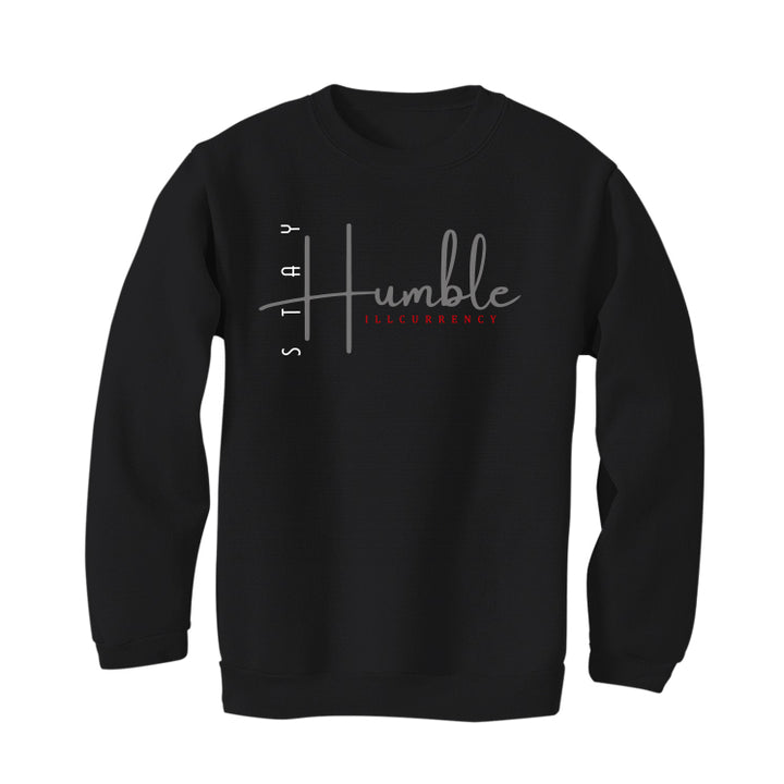 Air Jordan 4 “Black Canvas” Black T-Shirt (Stay Humble)