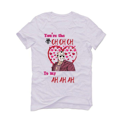 VALENTINE'S DAY White T-Shirt (ah ah ah) - illCurrency Sneaker Matching Apparel