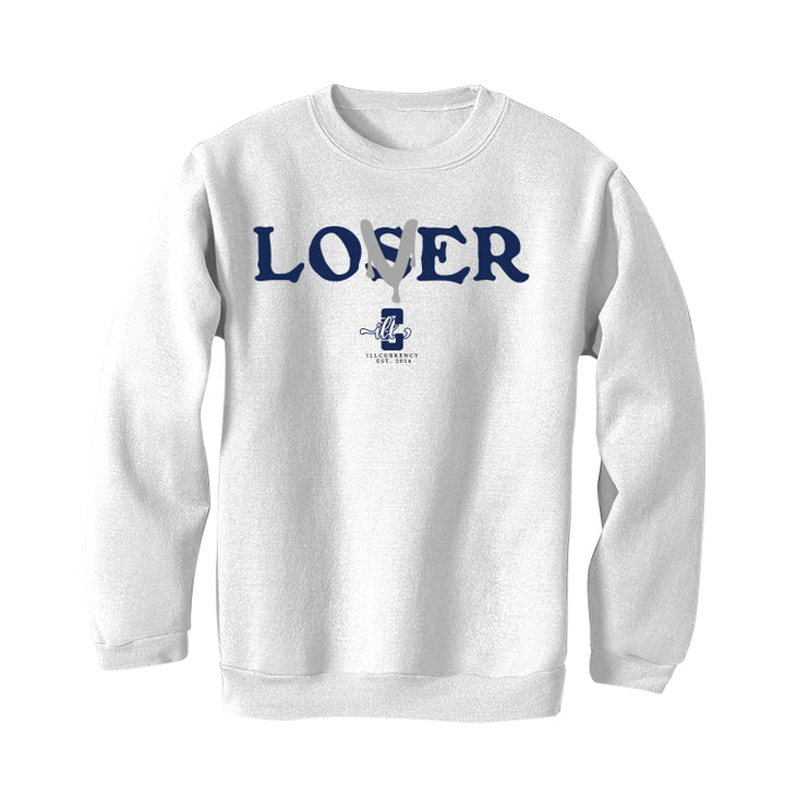 Air Jordan 6 “Midnight Navy” | illCurrency White T-Shirt (Loser)