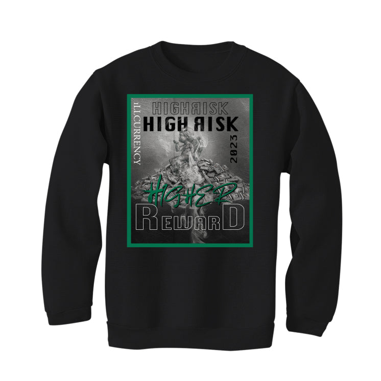 Air Jordan 1 High OG “Lucky Green” | illcurrency Black T-Shirt (HIGHER REWARD)