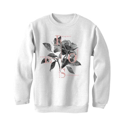 Air Jordan 3 “Rust Pink” 2021 White T-Shirt (Roses) - illCurrency Sneaker Matching Apparel