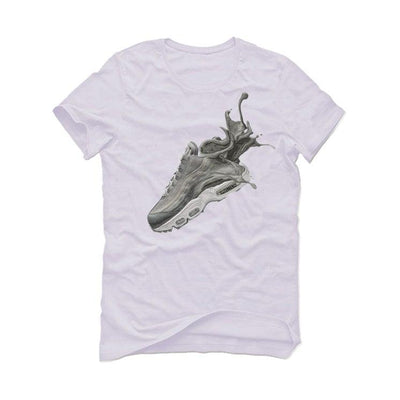 Nike Air Max 95 Greyscale 2021 White T-Shirt (SPLASH 95) - illCurrency Sneaker Matching Apparel