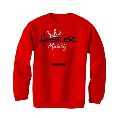 Air Jordan 5 Raging Bull Red T-Shirt (Hustler Mentality) - illCurrency Sneaker Matching Apparel