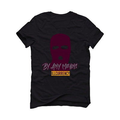 Air Jordan 6 “Bordeaux” 2021 Black T-Shirt (By Any Means) - illCurrency Sneaker Matching Apparel