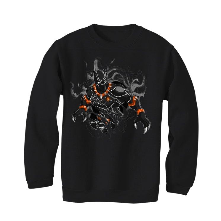 Air Jordan 1 High OG “Electro Orange” 2021 Black T-Shirt (Black panther) - illCurrency Sneaker Matching Apparel
