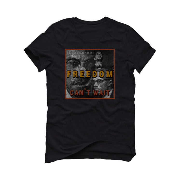 Air Jordan 3 “Desert Elephant” Black T-Shirt (FREEDOM CAN'T WAIT)