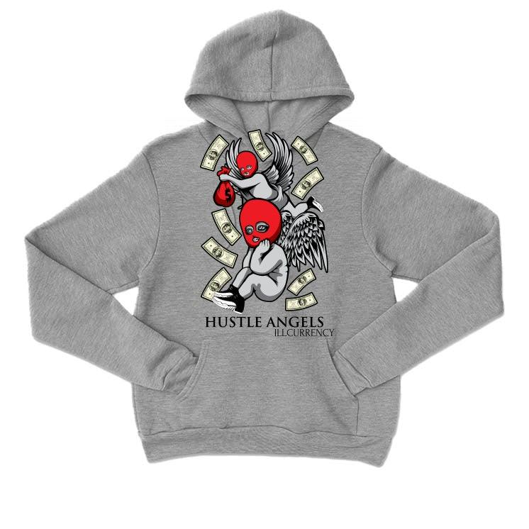 Air Jordan 12 “Playoffs” 2022 Grey T-Shirt (angels) - illCurrency Sneaker Matching Apparel