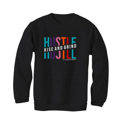 Nike LeBron 18 "Best 10-18" Black T-Shirt (Hustle rise and grind) - illCurrency Sneaker Matching Apparel