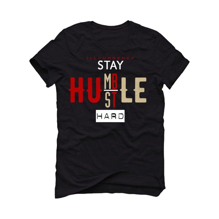 Balenciaga Triple S Black Black T-Shirt (Stay Humble Hustle Hard) - illCurrency Sneaker Matching Apparel