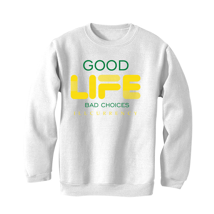 Nike Dunk Low “Reverse Brazil” White T-Shirt (Bad Choices)