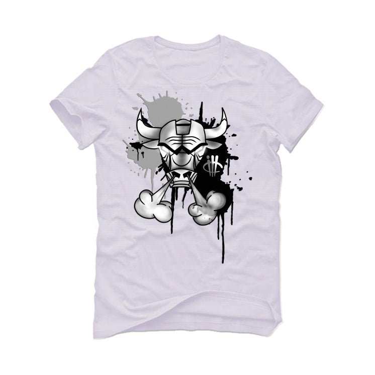 Air Jordan 1 Retro High '85 OG 'Black White' - White T-Shirt (Iron Bull)