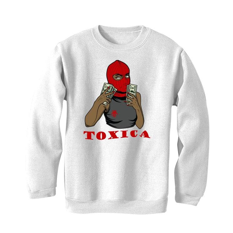 Air Jordan 1 “Bred Patent” White T-Shirt (toxica) - illCurrency Sneaker Matching Apparel