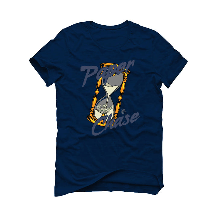 Air Jordan 11 WMNS “Midnight Navy” Navy Blue T-Shirt (paper chase)