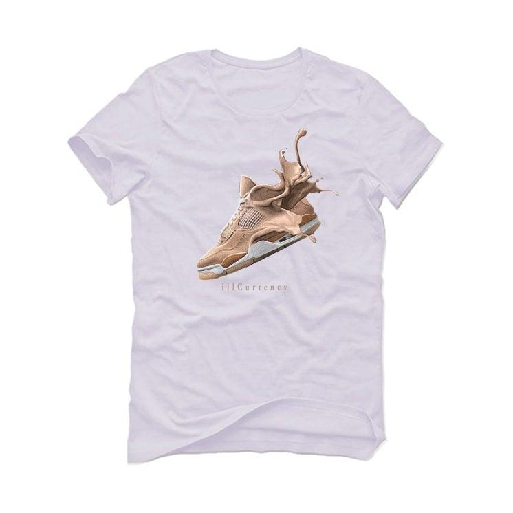Air Jordan 4 WMNS Shimmer White T-Shirt (SPLASH 4) - illCurrency Sneaker Matching Apparel