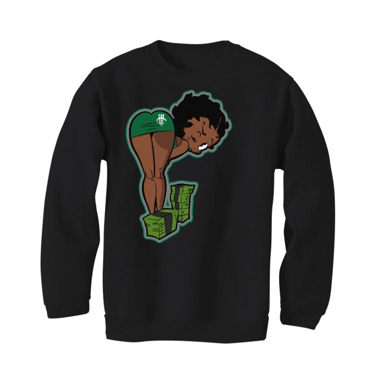 Air Jordan 1 High OG “Lucky Green” | illcurrency Black T-Shirt (BOO)