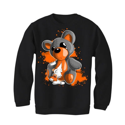 Air Jordan 1 High OG “Electro Orange” 2021 Black T-Shirt (Teddy bear) - illCurrency Sneaker Matching Apparel
