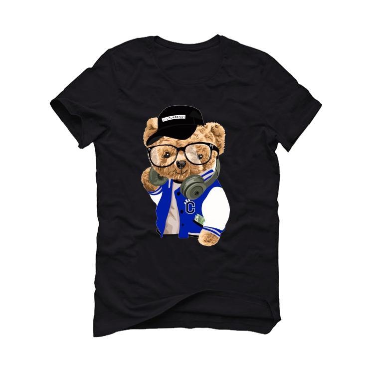 Jordan 13 “Hyper Royal” 2020 Black T-Shirt (ill C Bear) - illCurrency Sneaker Matching Apparel