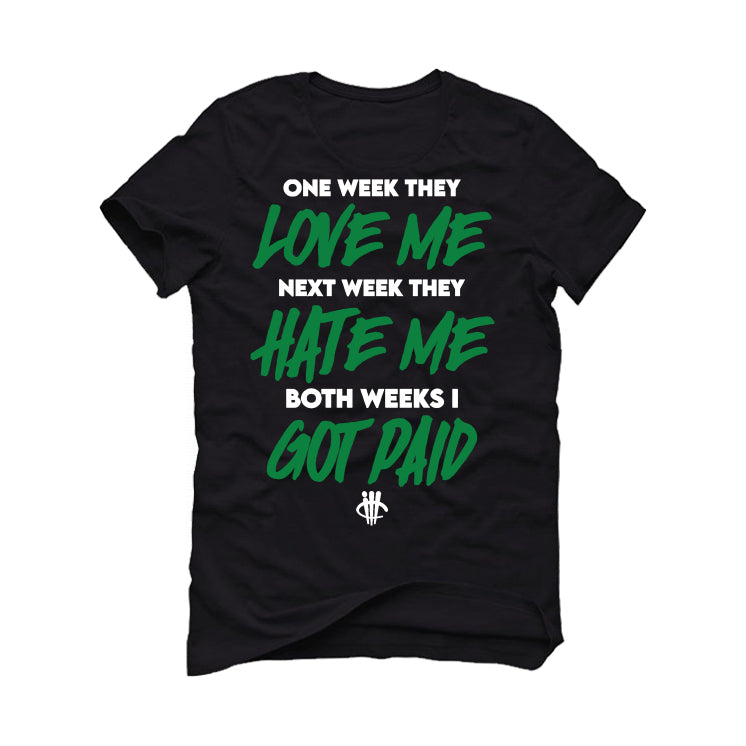 Air Jordan 1 High OG “Lucky Green” | illcurrency Black T-Shirt (Paid)