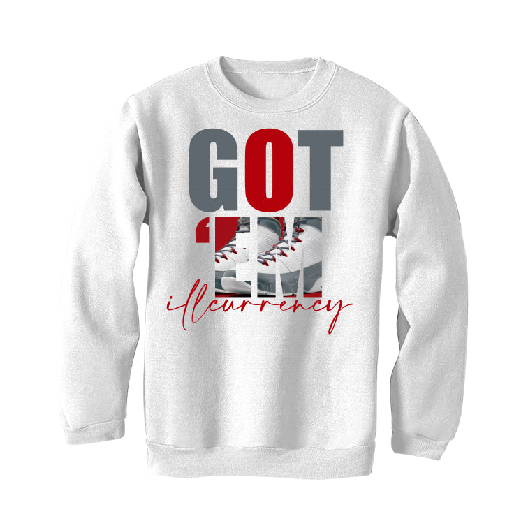 Air Jordan 9 “Fire Red” White T-Shirt (Got Em)