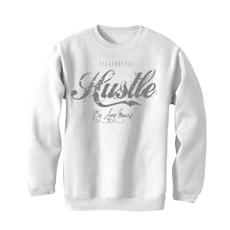 Air Jordan 12 “Stealth” | illCurrency White T-Shirt (Hustle By Any Means)