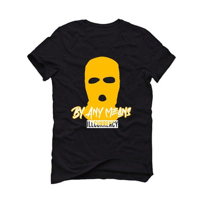 Nike dunk low "goldenrod" Black T-Shirt (By Any Means) - illCurrency Sneaker Matching Apparel